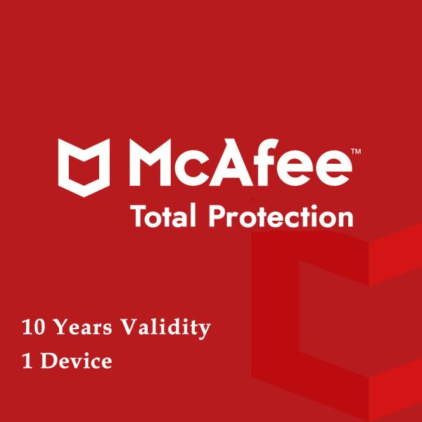 McAfee Total Protection 10 Years License Key